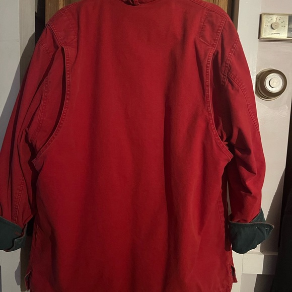 Vintage 90s Abercrombie Fitch Canvas Barn Chore Jacket Coat Womens Sz Medium - Picture 2 of 6